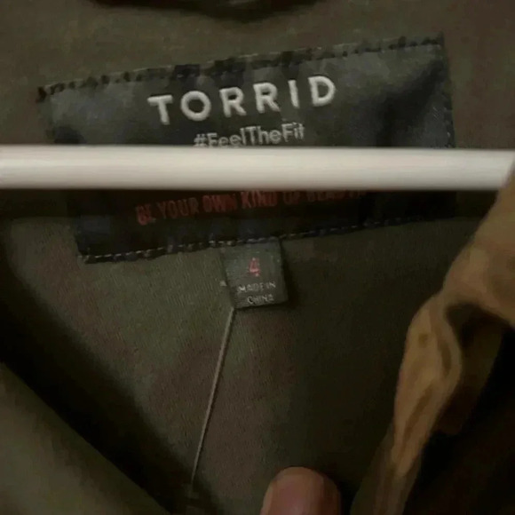 Torrid‎ women’s button down jacket - Picture 3 of 6